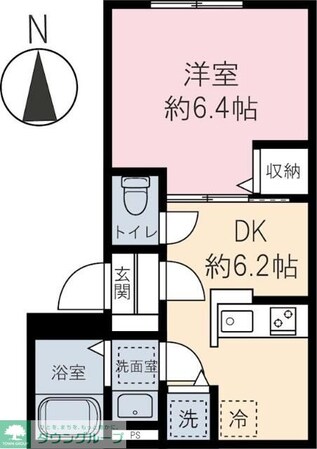 Reve Yayoiの物件間取画像